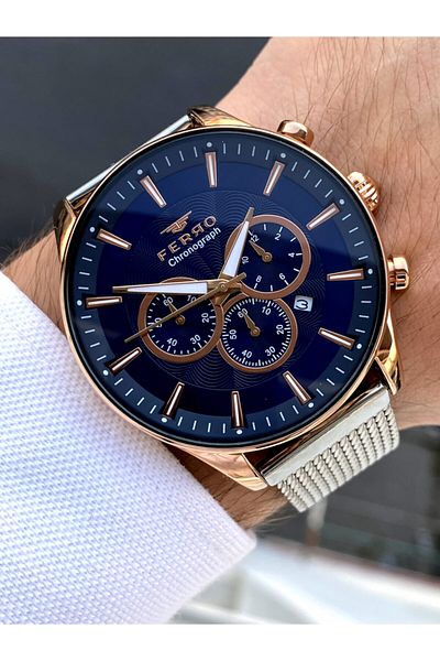 FERRO Original Men's Watch + Bracelet Gift