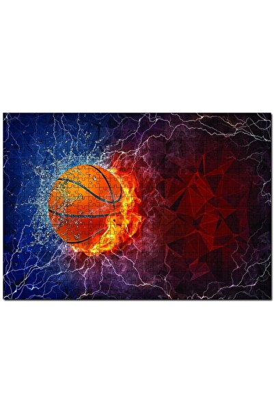 Cakapuzzle لغز فن كرة السلة 500 قطعة MDF (خشب)