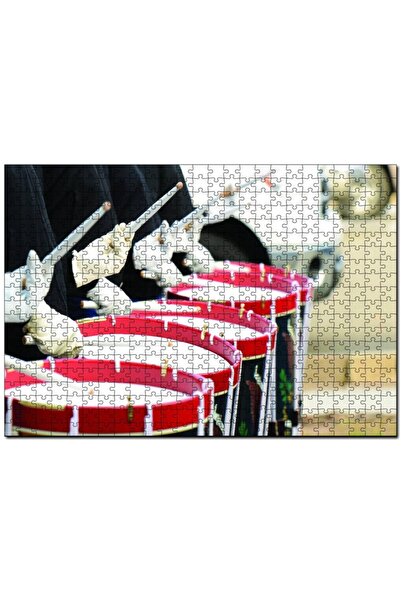 Cakapuzzle أحجية الصور المقطوعة المكونة من 500 قطعة باللون الأحمر من Snare Dr...