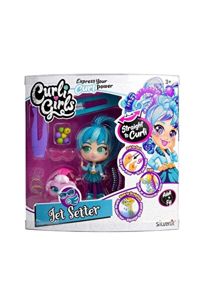 Genel Markalar 82086 Silverlit, Curli Girls Bebek Ve Hayvan 2'li Set / +3 Yaş