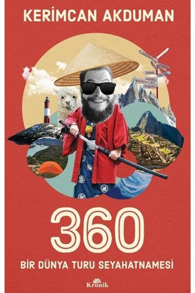 Generic Brand 360 Bir Dünya Turu Seyahatnamesi Kronik Kitap(Koruma Poşetli)