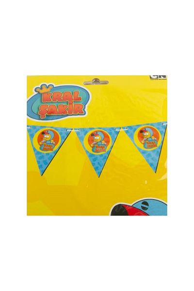 rennway Συσκευασία 12 Kral Şakir Triangle Streamers Κατηγορία: Φυσίγγια γενεθλίων
