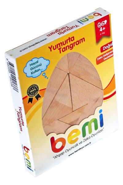 Genel Markalar Yumurta Tangram Ahşap