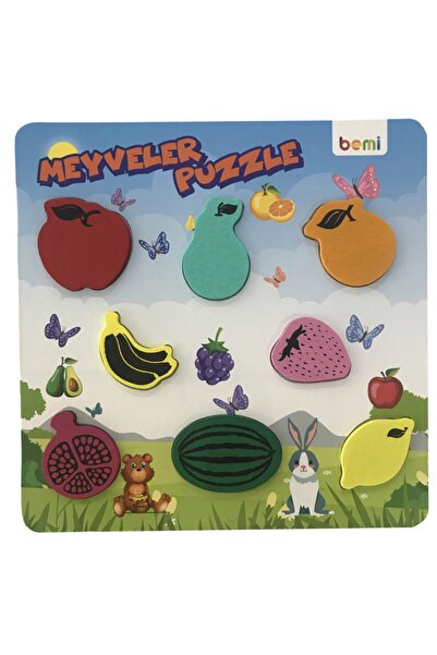 Mukavva Meyveler Puzzle