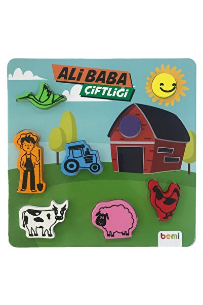Bemi Ahşap Oyuncak Mukavva Alibaba Çiftliği