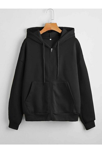 blackjack giyim Blackjackgiyim Unisex Ζακέτα με μαύρο φερμουάρ