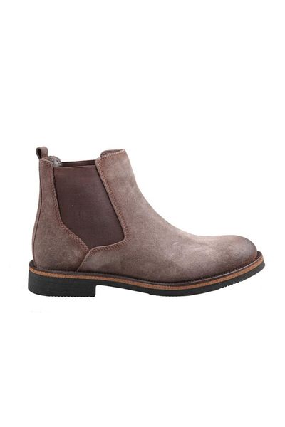 MARCOMEN 14017 Pure Leather Mink Suede Men's Boots