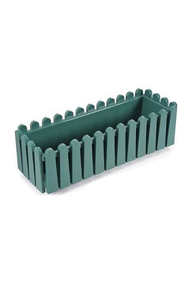 SERİNOVA Ib03 Istanbul Balkon Çiçek Ve Bitki Saksısı No:3 14 Litre Yeşil