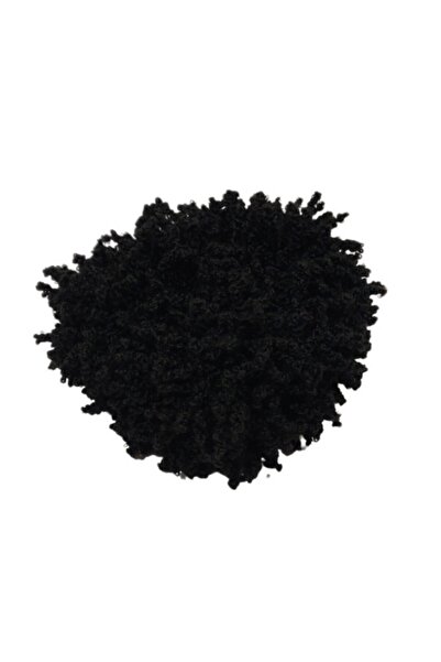 PAKER GİYİM Women's Black Curly Bun Buckle Pkr109385