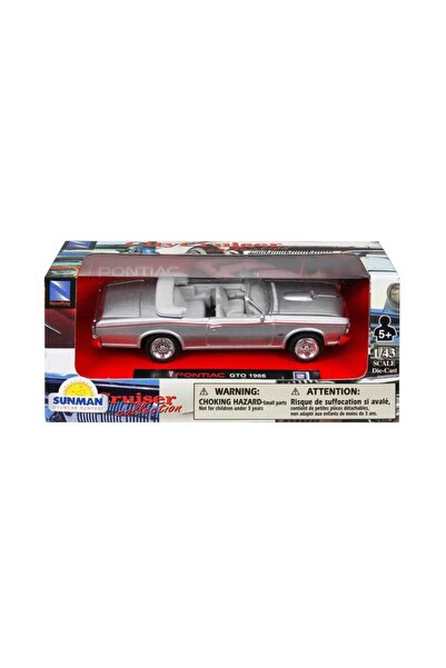 Genel Markalar 1:43 Metal Model Araba Pontıac 1966