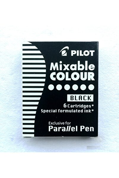 Pilot Parallel Pen Orjinal Kartuş Siyah (6 Adet)