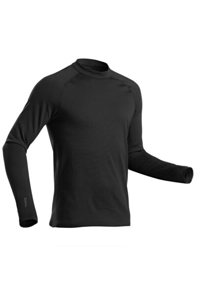 Decathlon - Erkek Kayak Üst Içliği Siyah Skı 500