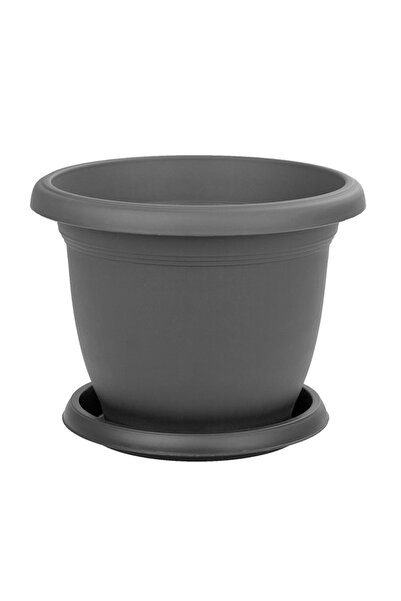 SERİNOVA V509 Villa Saksı 22 Litre 3'lü Set Antrasit