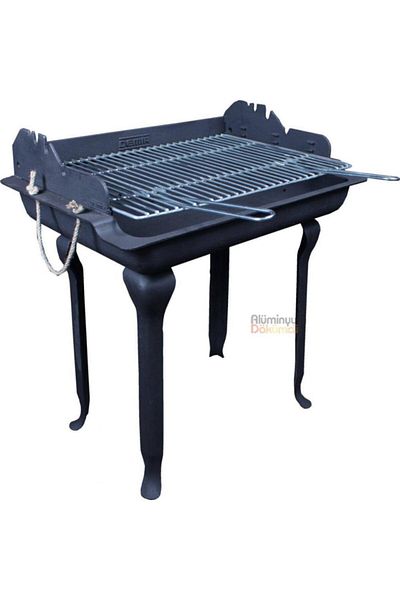 Fatih Ural Döküm Long Footed Cast Iron Barbecue