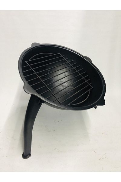 Fatih Ural Döküm Round with Fire Pit Foot