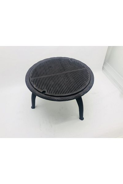 Fatih Ural Döküm Cast Iron Grill-Barbecue-Fire Pit
