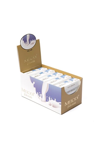 Melodi Çikolata Sütlü Tablet Çikolata 25 Adet