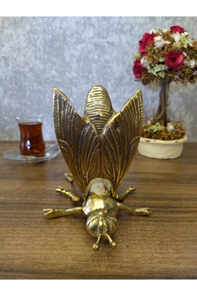 Mika Pazar Sinek Kül Tablası Pirinç Döküm