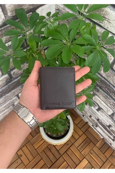 GUARD Brown Men's Wallet - Double Python, Coin Compartment