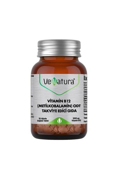 VeNatura Vitamin B12 Methylcobalamin Odt 30 Tb (Glass Bottle)