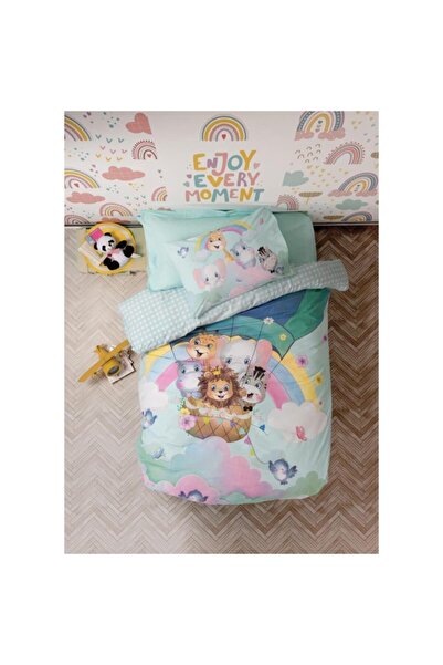 Cotton Box Cute Animals Genç Nevresim Takımı Tek Kişilik (lastikli Çarşaf)