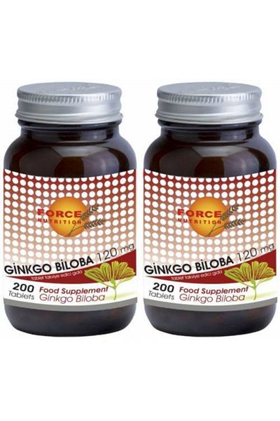 Force Nutrition Ginkgo Biloba 2x120 mg 200 Tablets Unflavored
