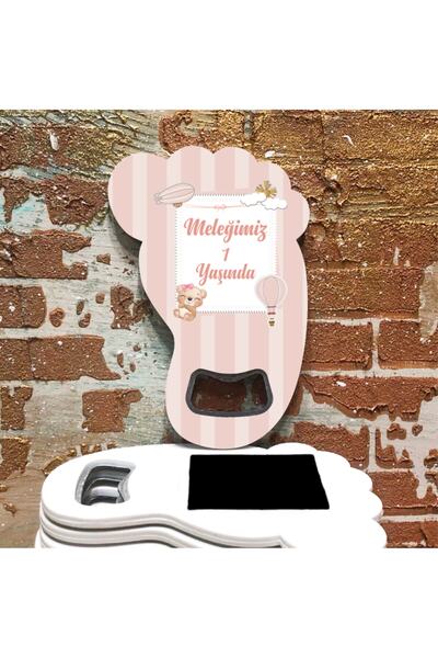 otuz9 Ayak Izi Açacaklı Magnet (10 Adet) Çocuk - Bebek - Doğum Günü - Baby Sh...