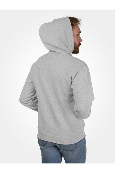 Raf Coll Hanorac cu glugă unisex gri Melange
