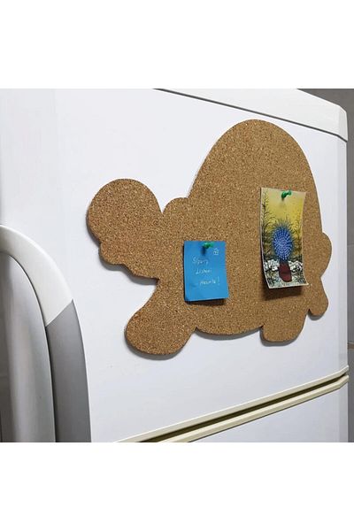 direkt-al Mushroom Wall Cabinet Board Turtle Shaped Adhesive Back