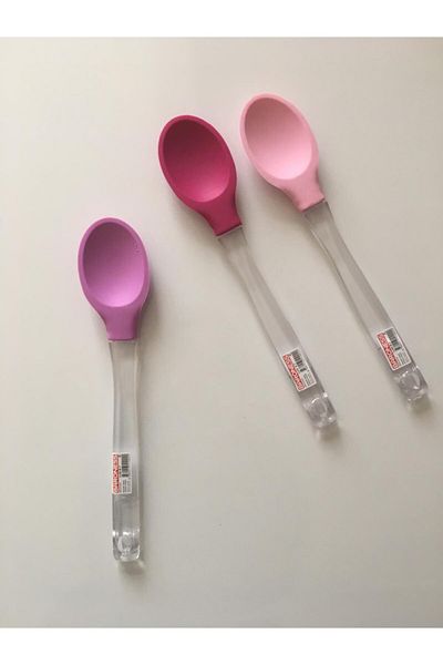 Baroness Silicone Spoon with Transparent Handle