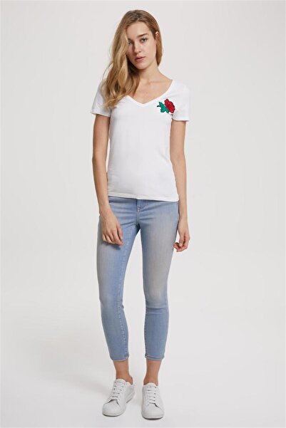 Lee Cooper Women's Jamy Skinny Highrise Fit Jean Trousers Talia Wash 192 LCF1...