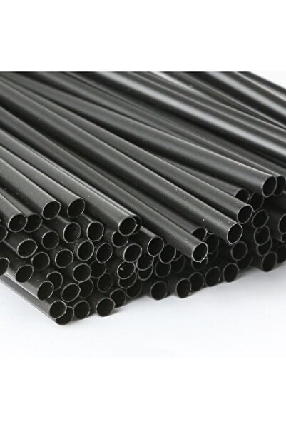 Bursa Pipet 19 Cm Uzun Ince Kıl Pipet Amerikan Kokteyl Pipet 250 Adet