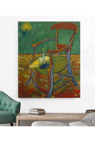 StellaStore Vincent Van Gogh Gauguin'in Sandalyesi Kanvas Tablo