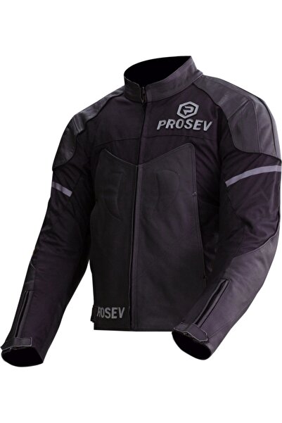 Prosev 4 Mevsim Mont Siyah 104 Black Kıng [3x-large Beden] Deri - Tekstil