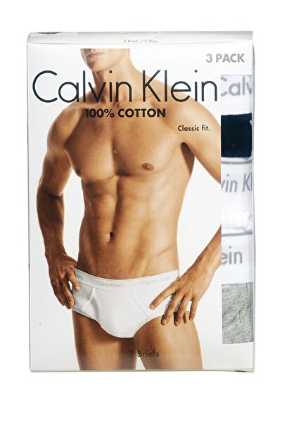 Calvin Klein Erkek Beyaz Boxer