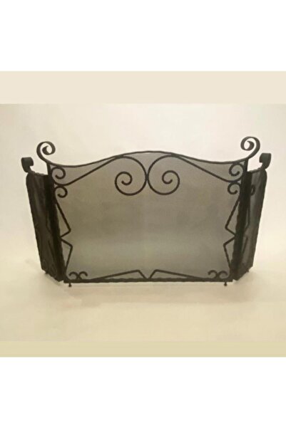 Sandıktan Al Siyah Kanatlı Ferforje Siperlik , Şömine Siperliği