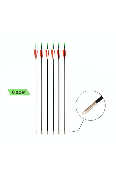 NAVEK Okçuluk Helix Ok Fiber 4.2 Pk-6