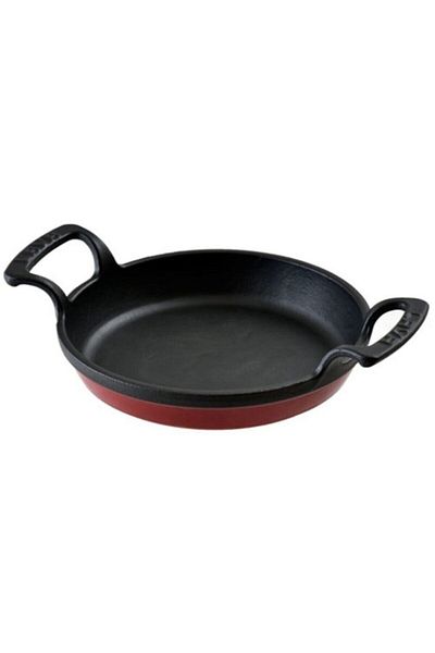 Lava Sahan Casting 16 Cm Red Outside with Handle