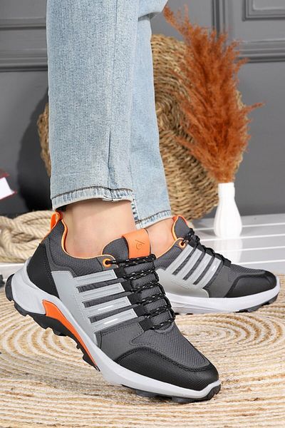 DUNLOP 1624 Καπνιστά Ορθοπεδικά Ανδρικά Αθλητικά Παπούτσια με κορδόνια