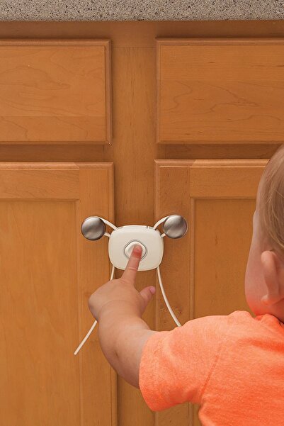 Safety 1st Дитячий безпечний гнучкий замок для шафи, регульований замок 20 см Pd005