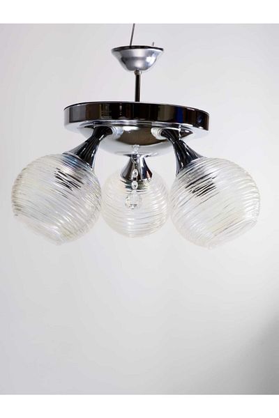 Uçar Tray 3 Pieces with Transparent Waterway Glass
