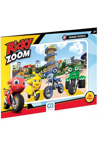 Sunman Ricky Zoom - 35 Piece Slide Puzzle Frame