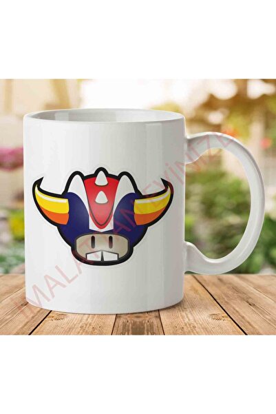 ART HEDİYE كوب سوبر ماريو Mushroom Grendizer مطبوع على الجانبين