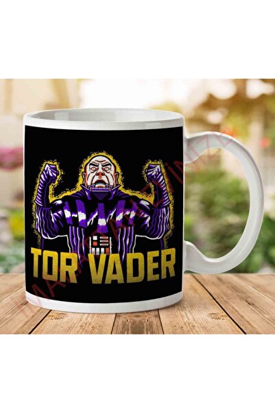 ART HEDİYE كوب مطبوع على الجانبين من Tor Vader Software Sith Lord Star Wars