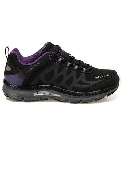 lumberjack Ursa Wmn 1pr Pantofi sport impermeabili negri violet