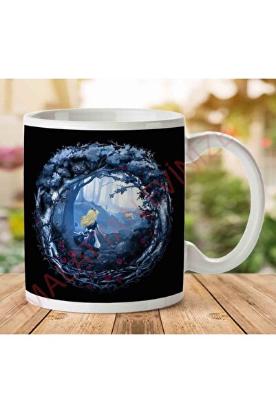 ART HEDİYE 1-1819 اتبع كوب الأرنب الأبيض أليس في بلاد العجائب