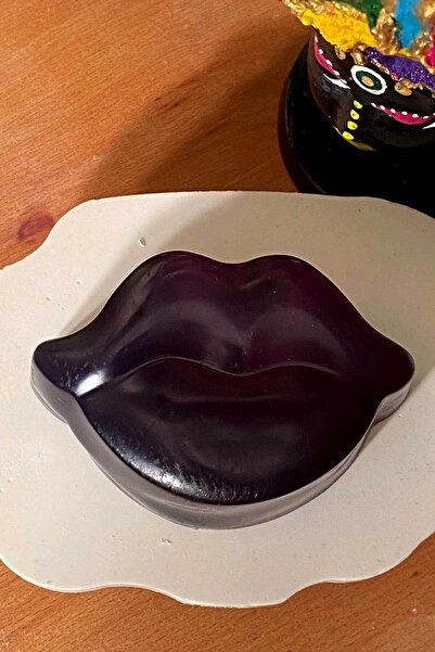 FANTASTİK SANAT ATÖLYESİ Dekoratif Hediyelik Kadın Dudağı Figürü Banyo Sabunu...