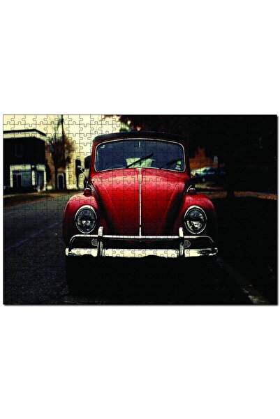 Cakapuzzle Kırmızı Vosvos 500 Parça Puzzle Yapboz Mdf (ahşap)