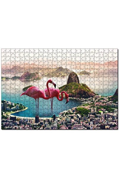 Cakapuzzle أحجية الصور المقطوعة الرائعة المكونة من 500 قطعة من City Sea Filam...