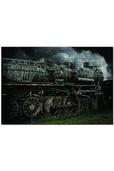 Cakapuzzle Nostalgic Steam Train 500 Piece Puzzle Jigsaw Puzzle Mdf (wood)